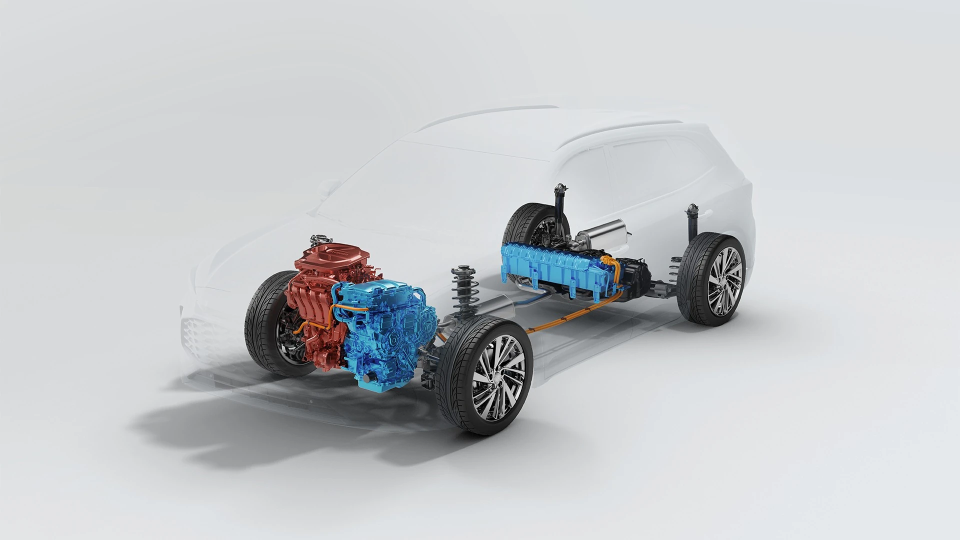 MG All New ZS – Hệ truyền động Hybrid+ 197 Hp